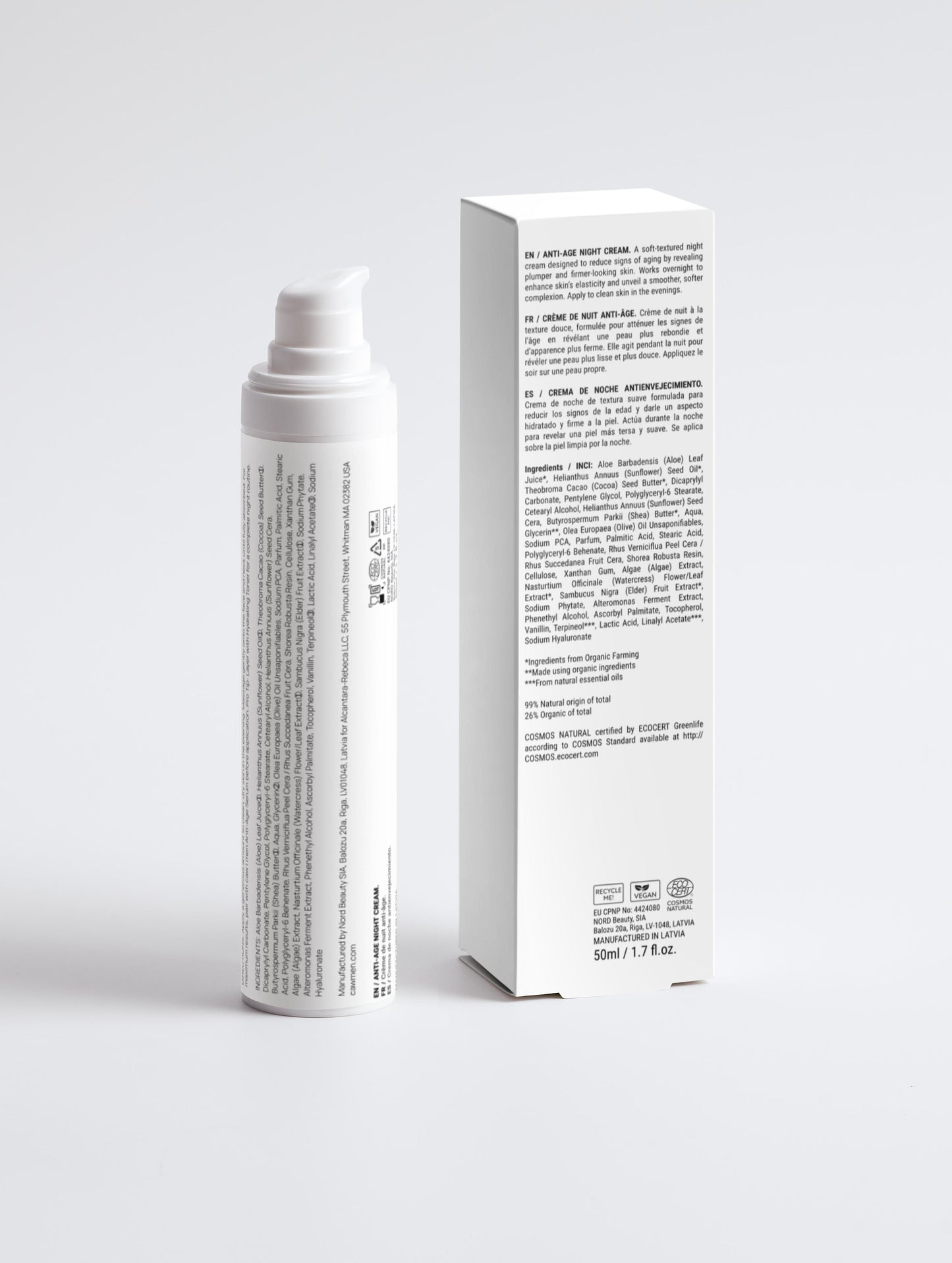 Anti-Age Night Cream For Men