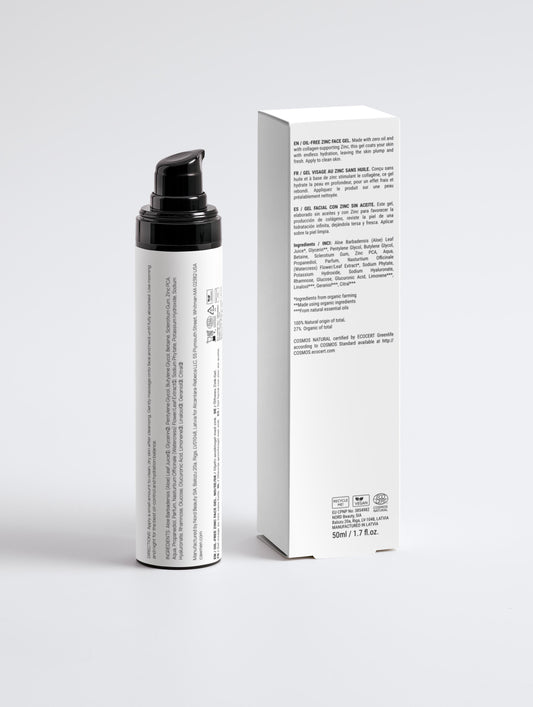 Oil-Free Zinc Face Gel for Men