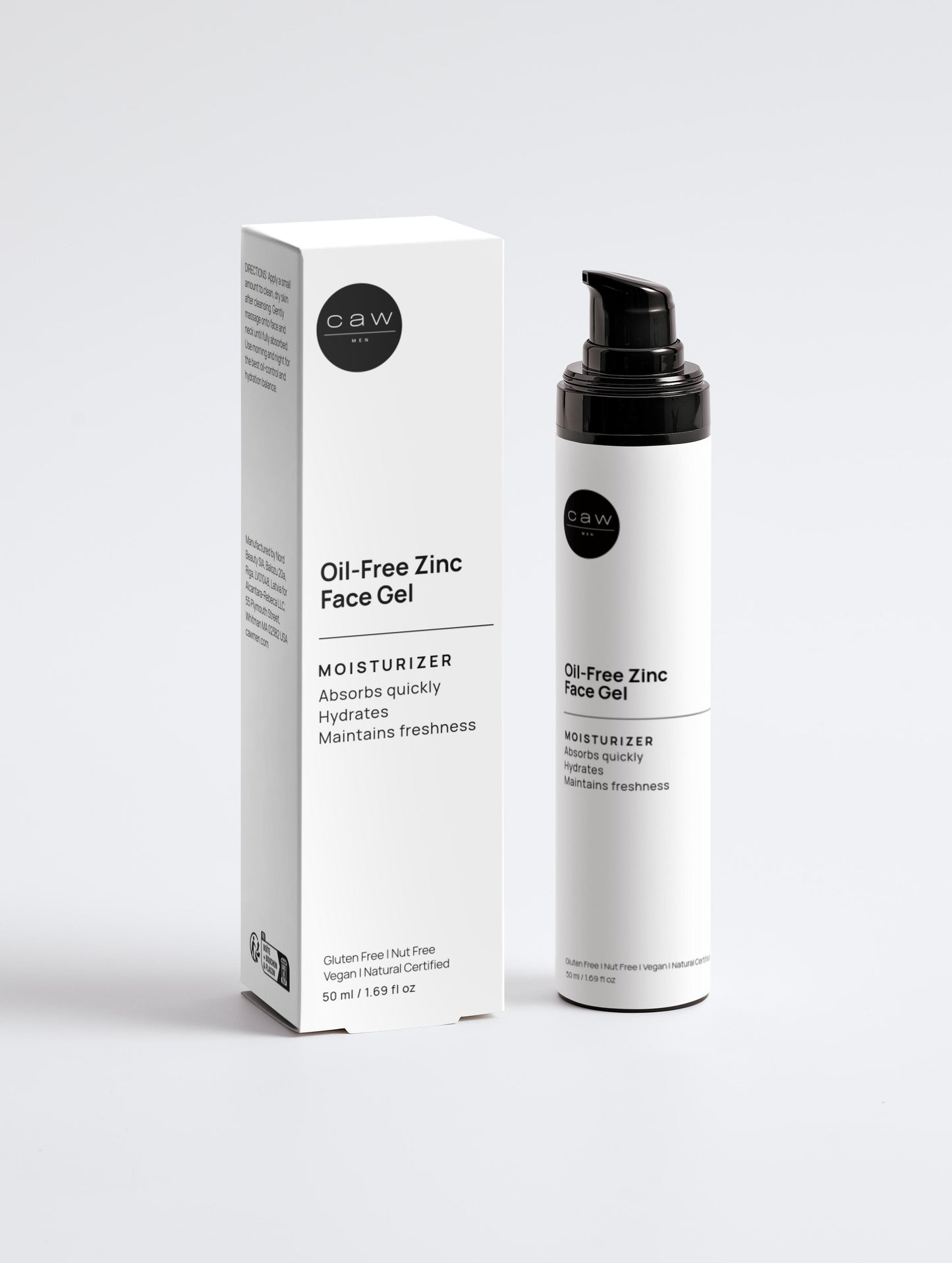 Oil-Free Zinc Face Gel for Men