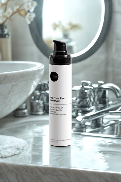 Oil-Free Zinc Face Gel for Men